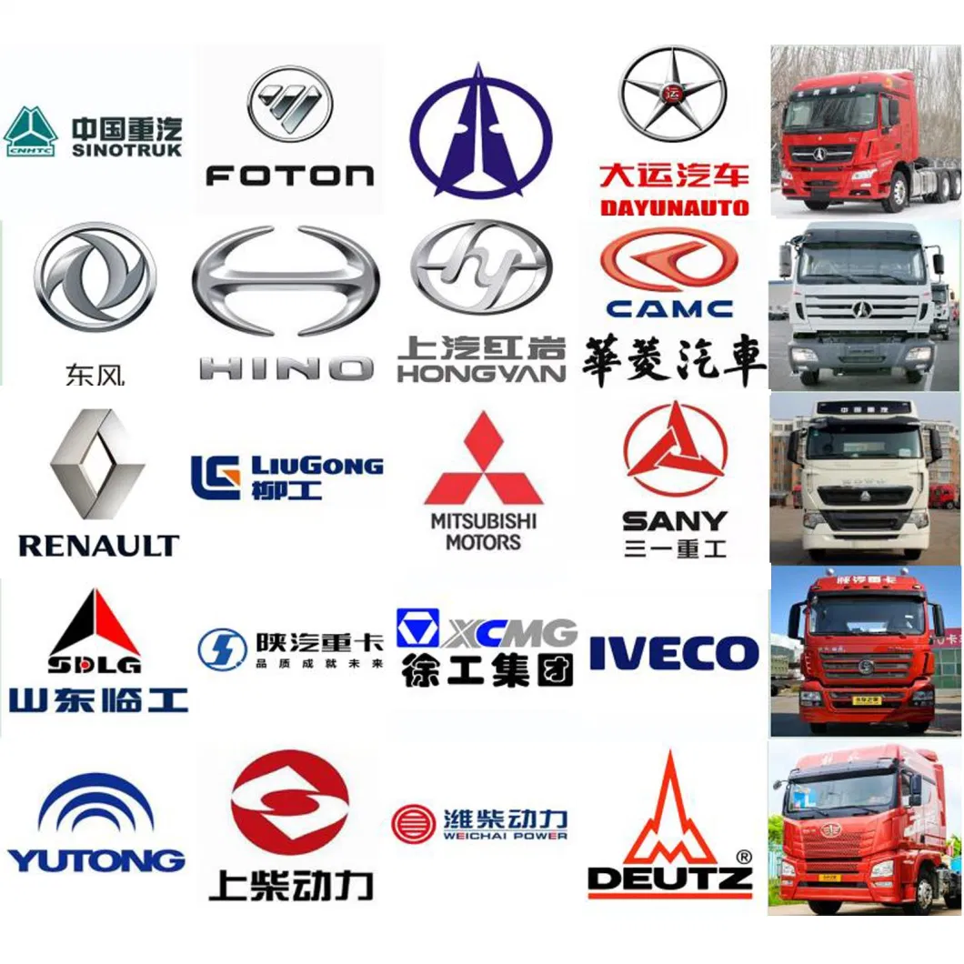 All Kinds of Spare Parts Accessories for Mixer Truck