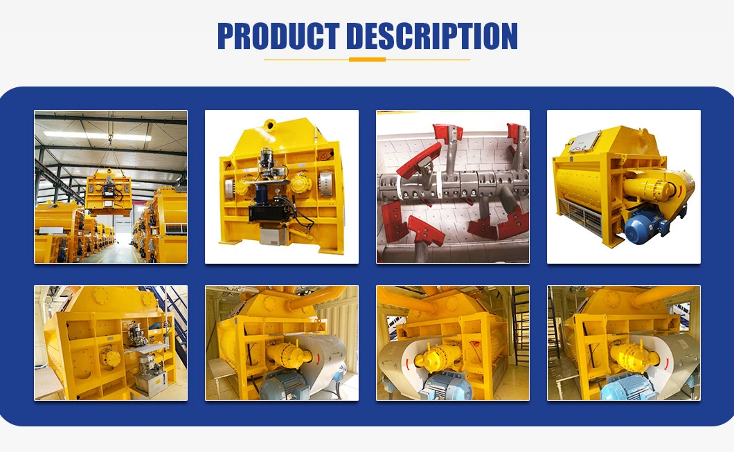 CNC Cutting Production, Imported Accessories, Made by Chinese Manufacturers, ISO, CE Double Certification, Concrete Mixer