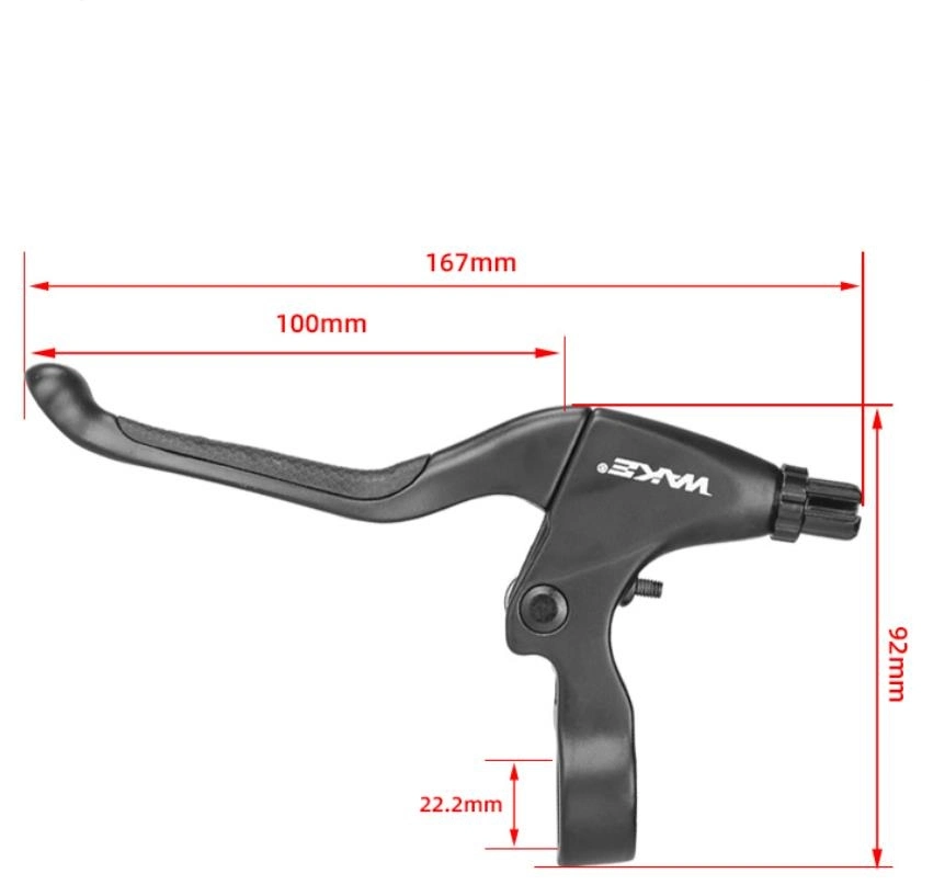 Lower Price Black Bike Brake Lever Wholesales Alloy Alloy Hand Brake Lever for Bicycle