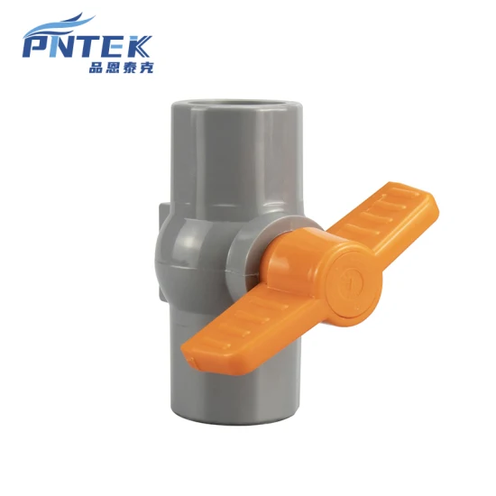 China Supply Butterfly Handle Control Valve with Base
