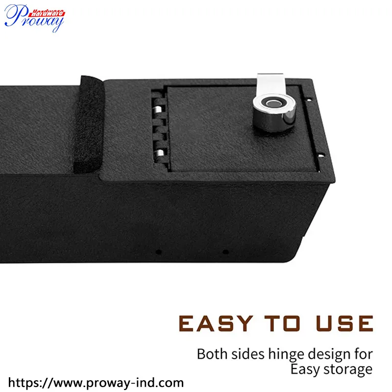 Superior Biometric Lock Console Safe Car Armrest Box Fingerprint Center Console Safe for 2021
